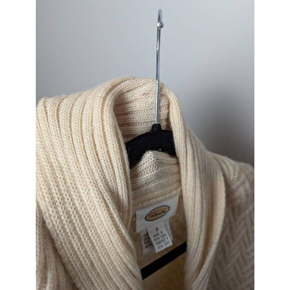 Talbot's Wool toggle knit cardigan sweater Small - Picture 5 of 7
